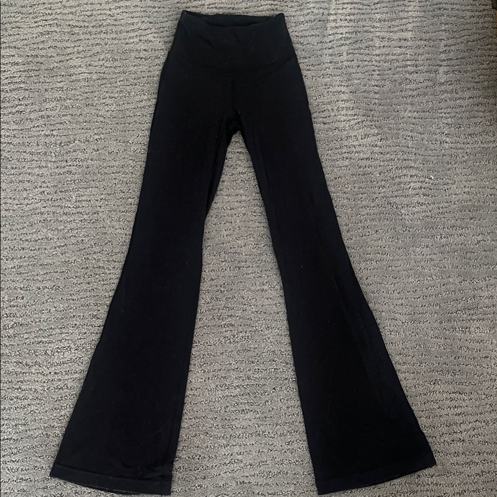 lululemon athletica Black Flare Leggings